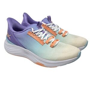 Kuru Atom 2 Women's Running Shoes Sneakers Size 11.5 Medium Purple Teal Orange